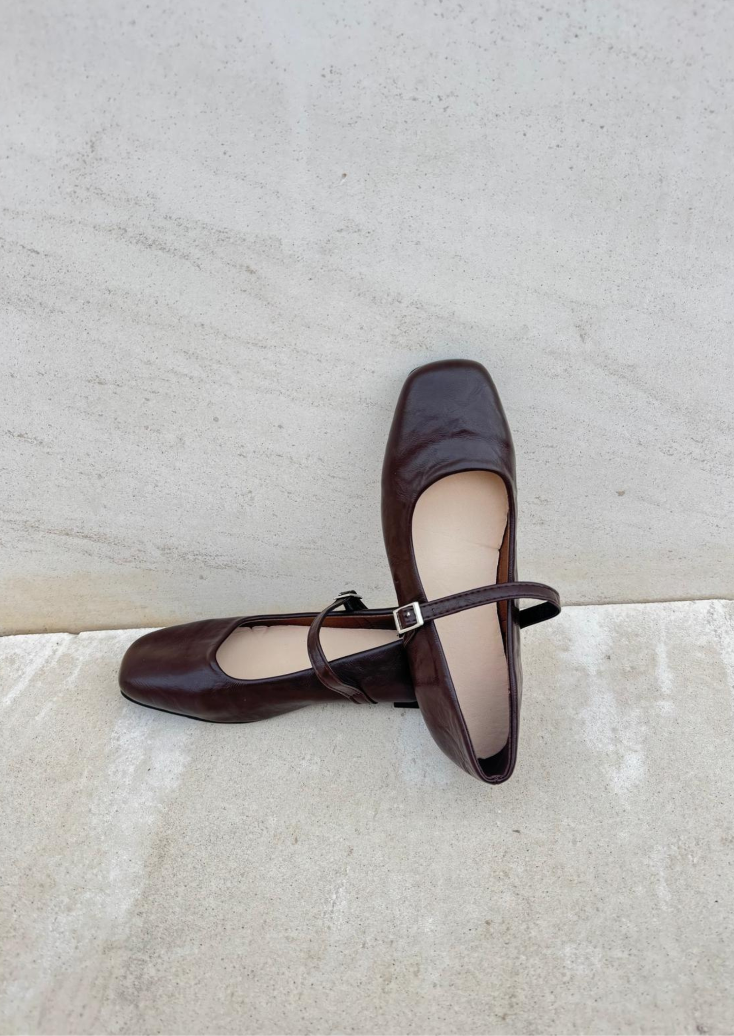 Noa - Bailarina de punta cuadrada con tira en el empeine