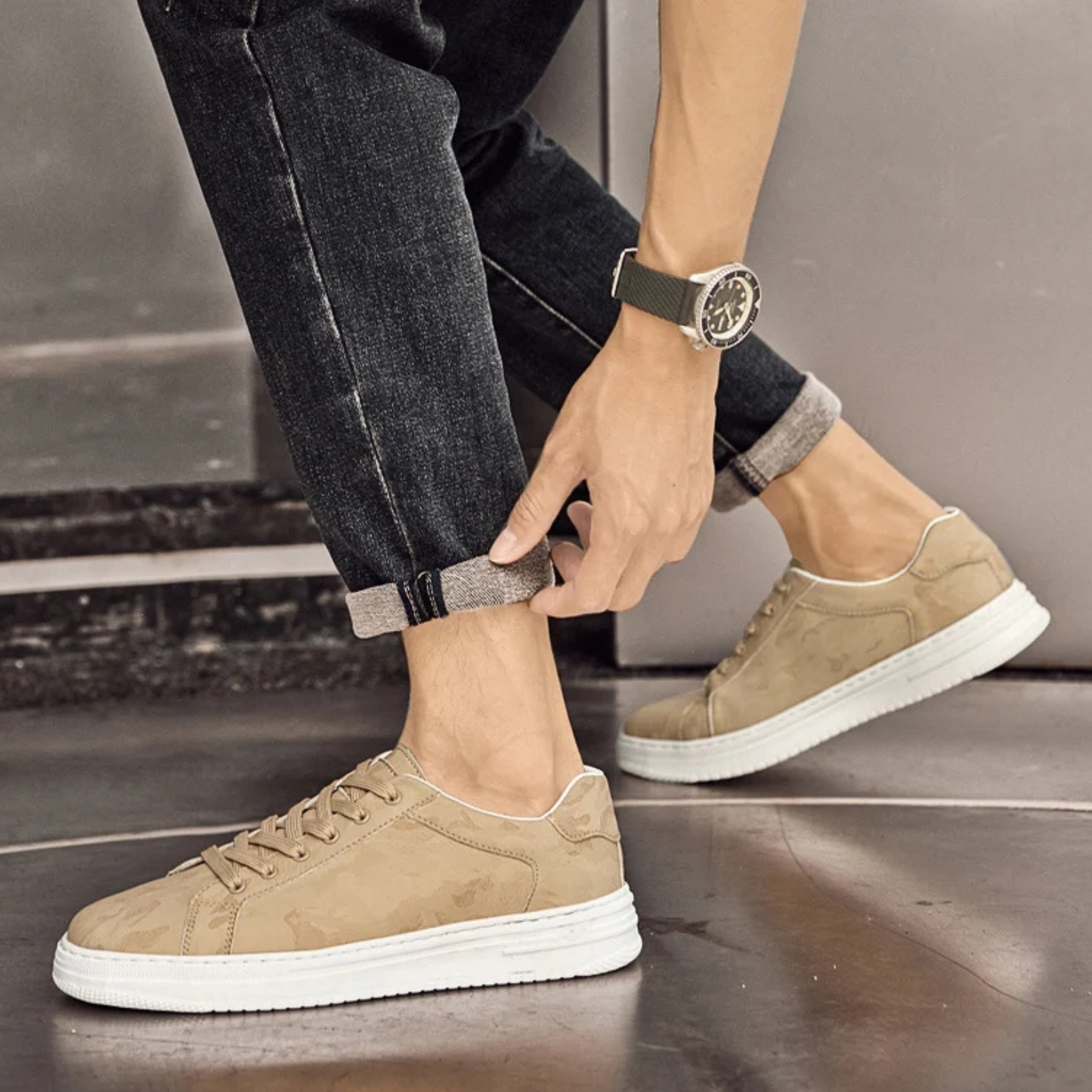 Bambas de deporte estilo casual