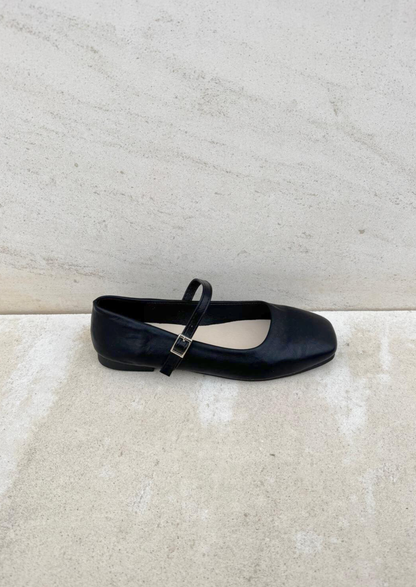 Noa - Bailarina de punta cuadrada con tira en el empeine