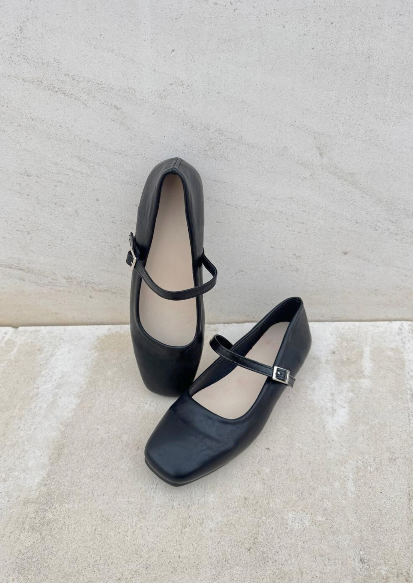 Noa - Bailarina de punta cuadrada con tira en el empeine