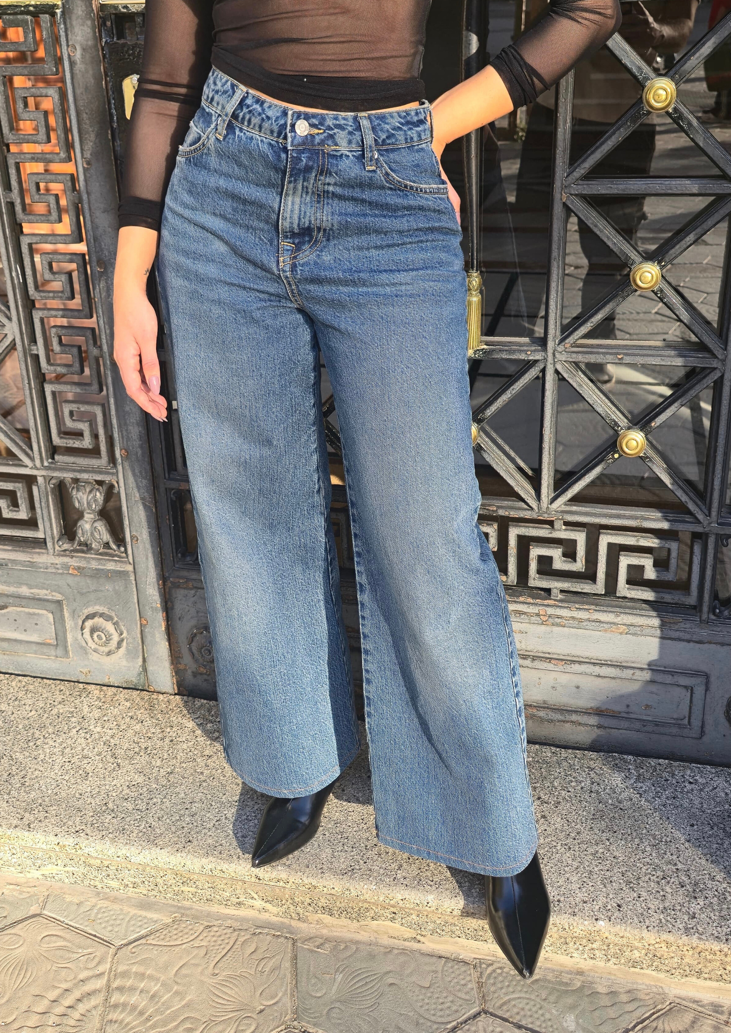 Siena - Botín de charol acabado en punta